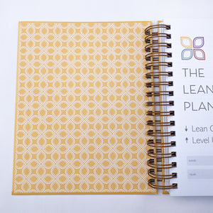 Lean Out Planner - Saffron Yellow